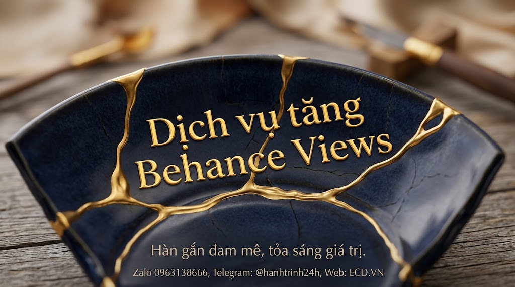 dịch vụ tăng behance views bền vững tăng impression