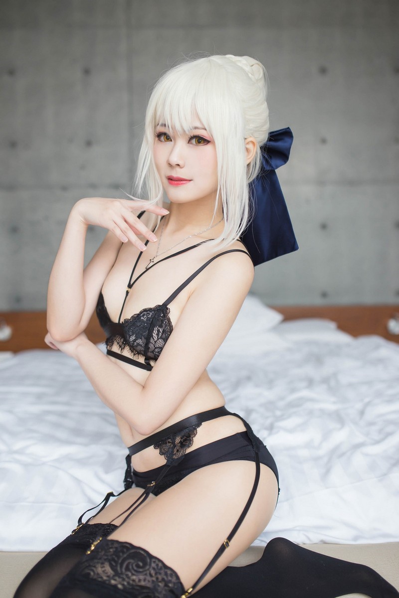 Arty亚缇 黑贞&黑呆毛下着（KaYa&亚缇）[51P-1V-91.3M]插图2