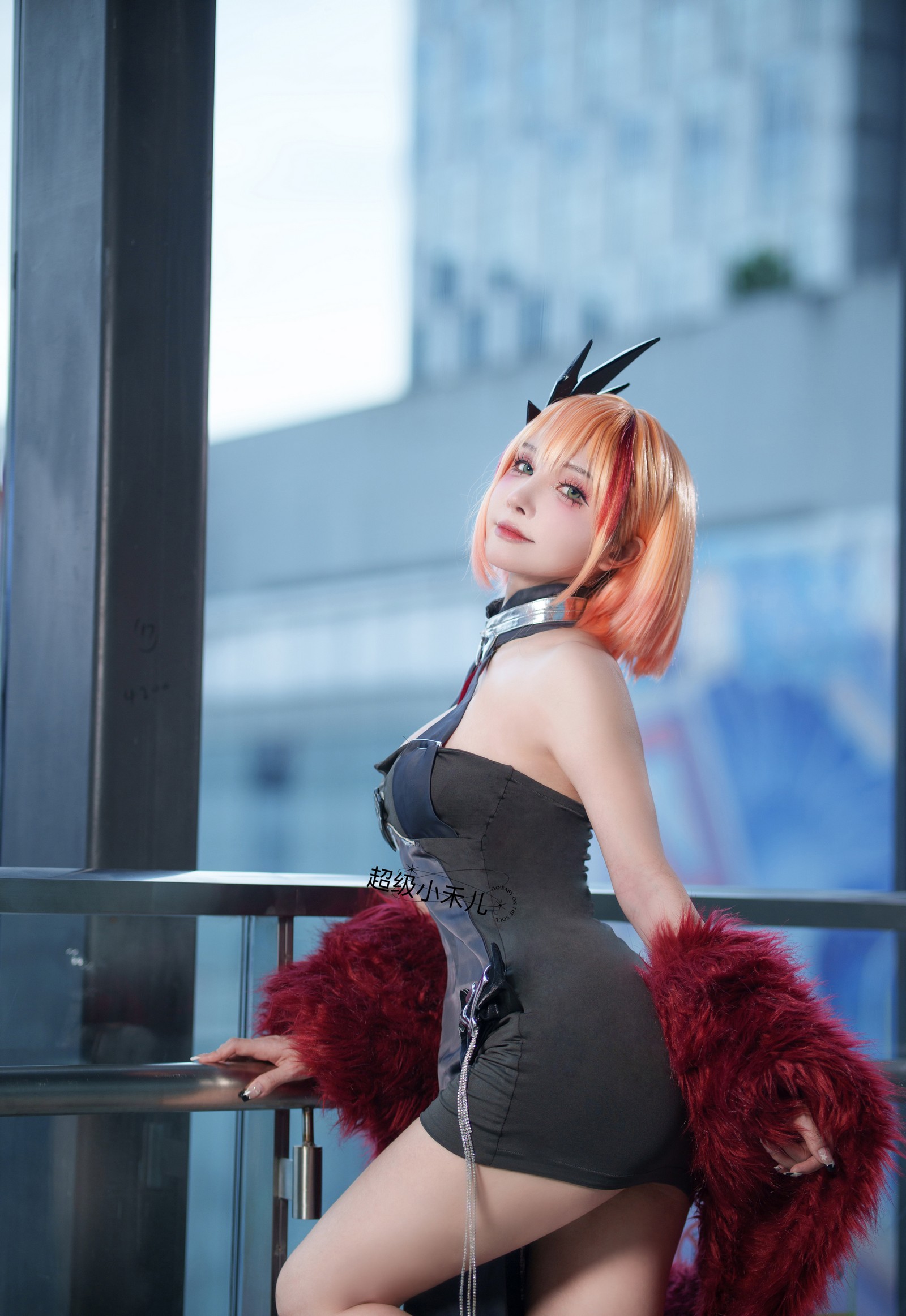 一千只猫薄禾写真 – 碧蓝航线 罗恩苍翠 Cosplay 高清写真（16P / 52.3MB）插图