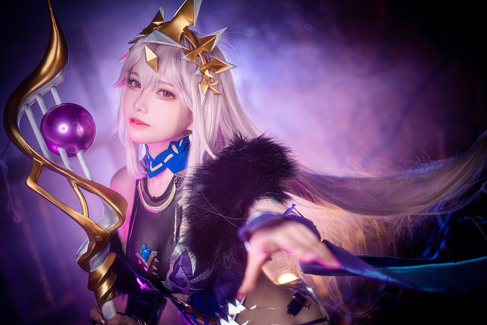 六二二同学 方舟圣女 Cosplay 写真集｜明日方舟风格摄影（13P｜23MB）插图3