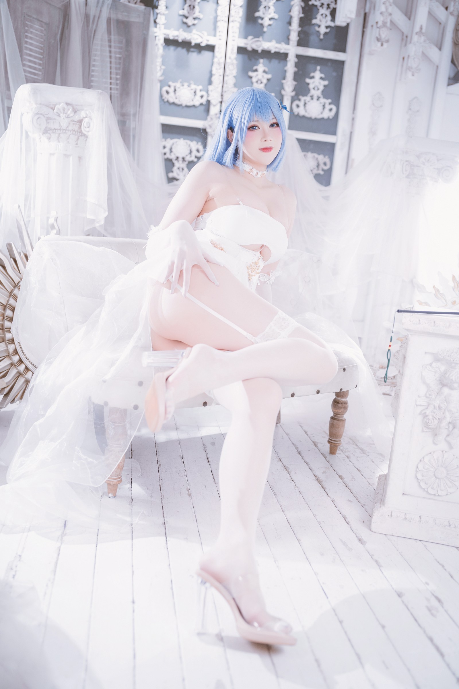 兔胖胖min – 碧蓝航线 恰巴耶夫 Cosplay 写真集（40P-199.7MB）插图6