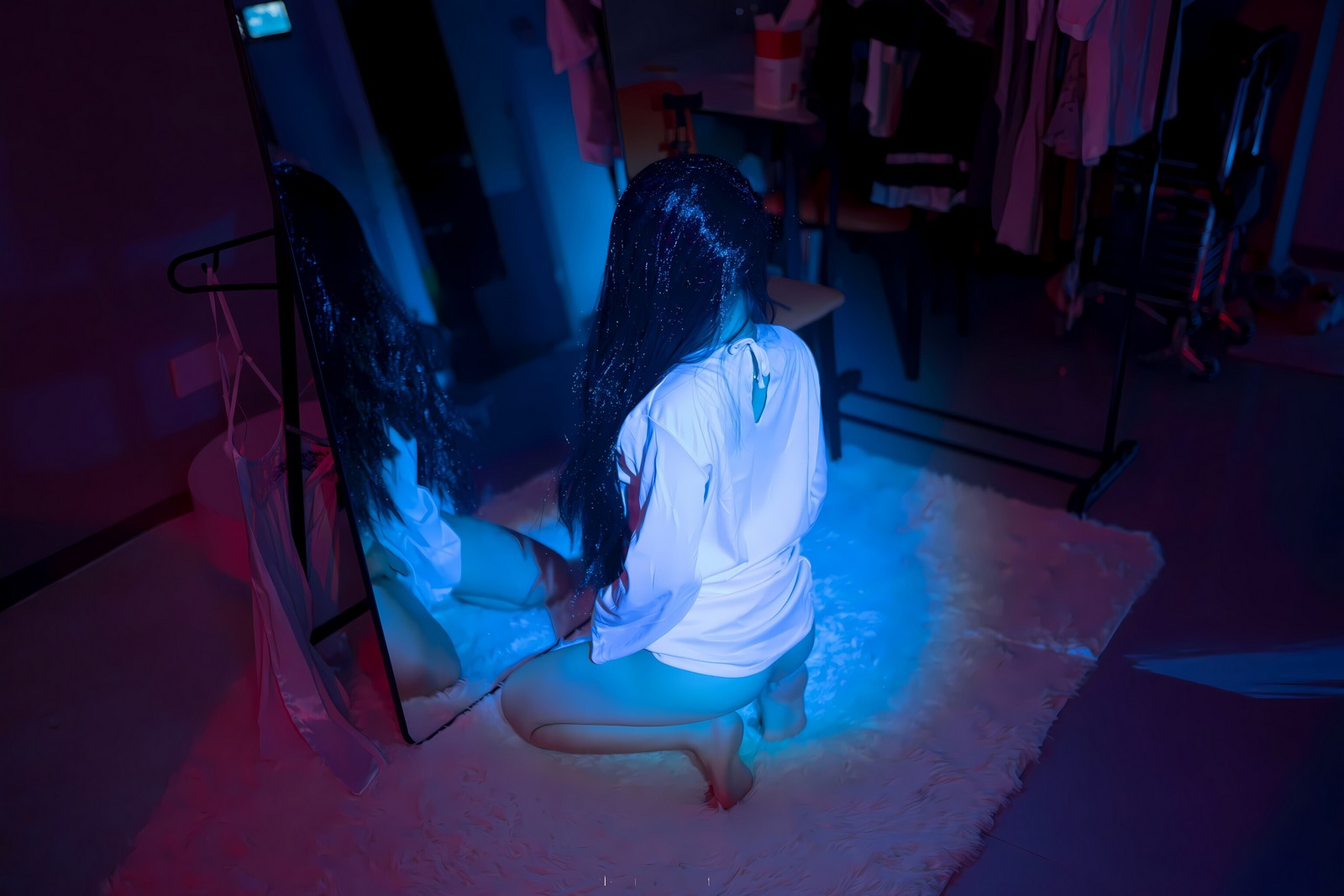 Bangni邦尼 – 贞子女友 Cosplay 写真集（91P-501.6MB）恐怖系插图9