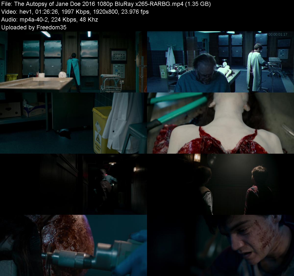 The Autopsy of Jane Doe (2016) 1080p BRRip x265-RARBG - HD (