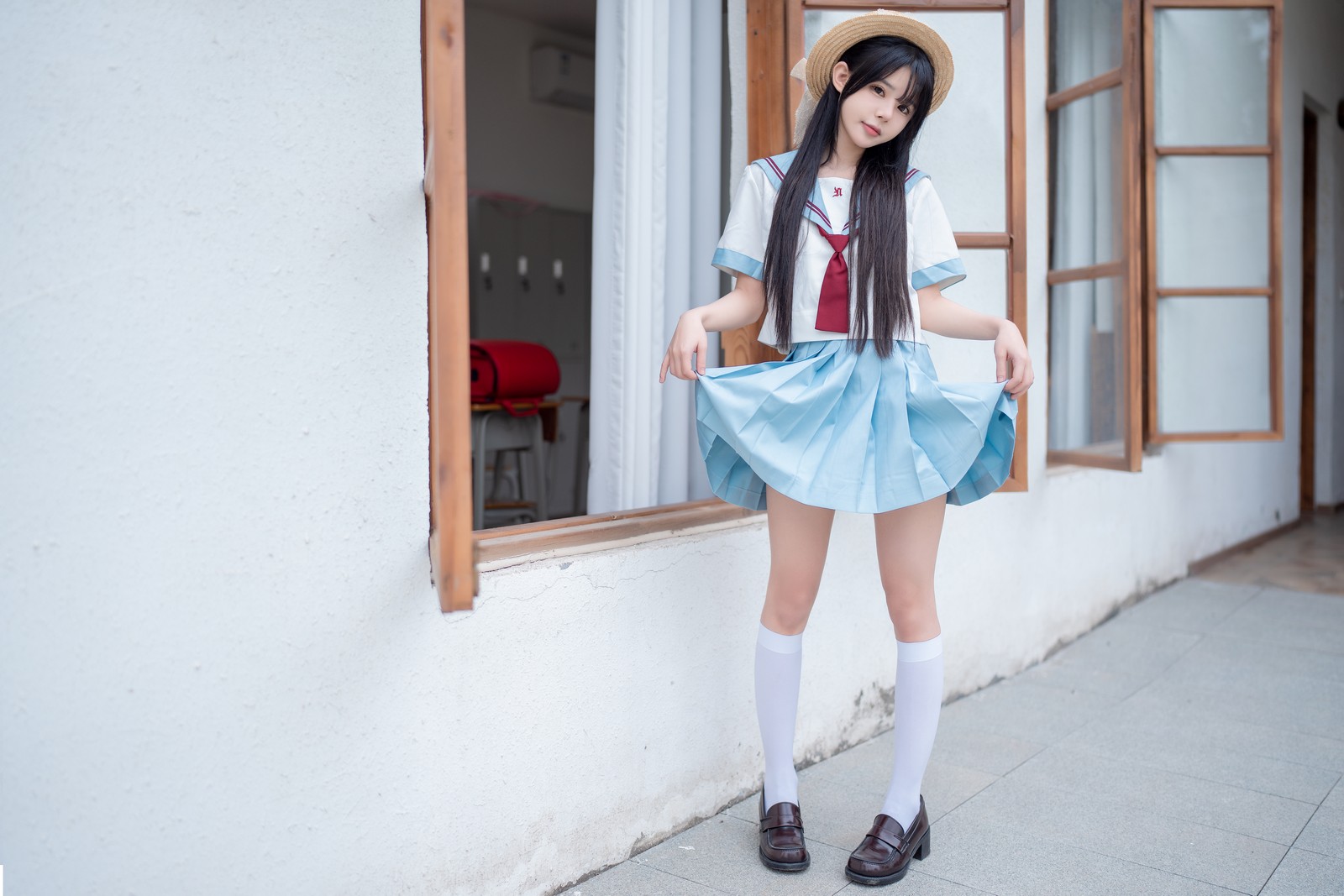 rua阮阮 雪糕 主题 写真合集｜夏日清凉少女写真（40P｜527MB）插图