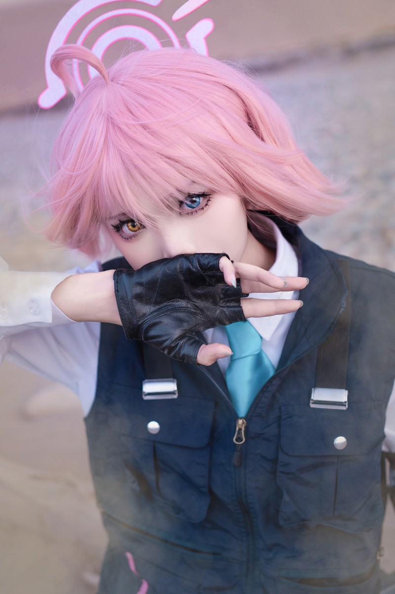 艾西Aiwest 星野Cosplay写真图集 碧蓝档案角色高清美图 49P (290.6M)插图2