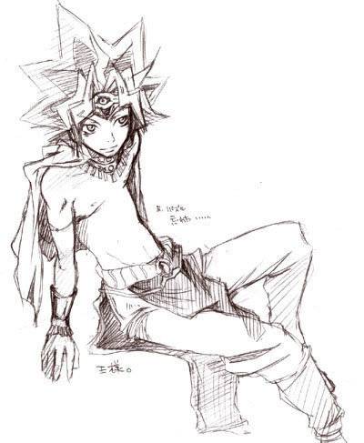 Hình vẽ Atemu (Yami Yugi) bộ YugiOh (vua trò chơi) - Page 21 5_Atemp_60