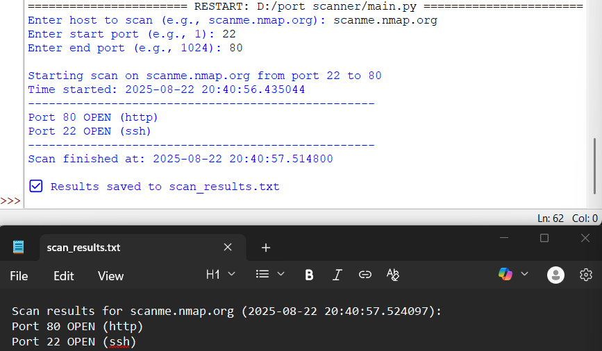 Port Scanner