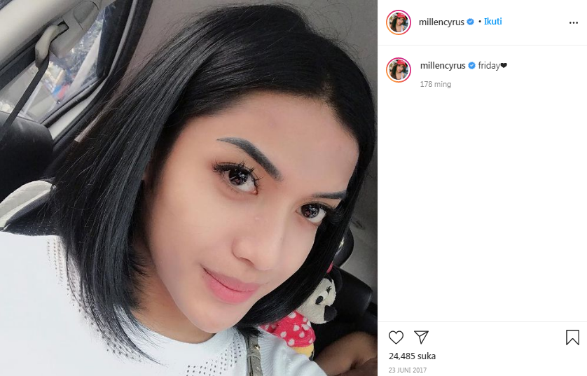 Millen Cyrus di tahun 2017