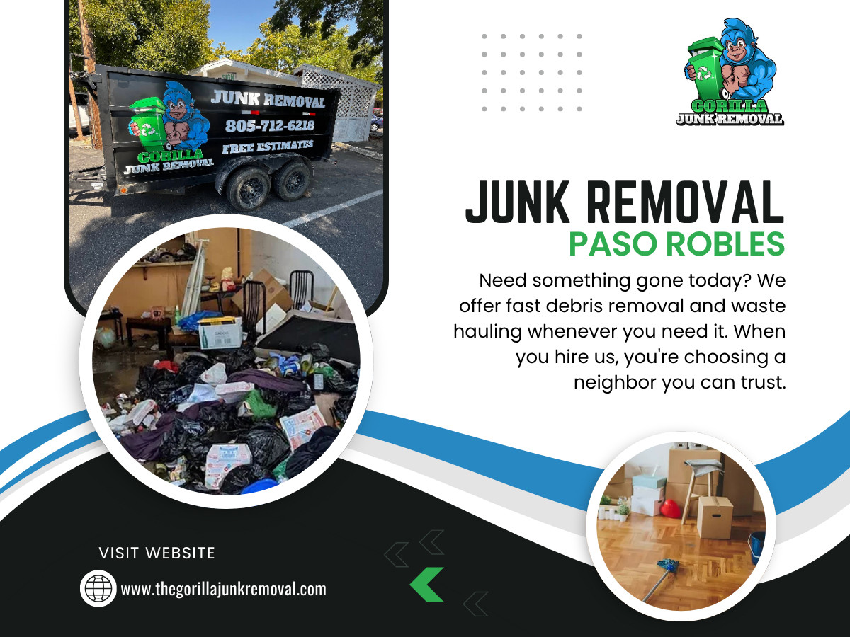 Junk Removal Service Paso Robles
