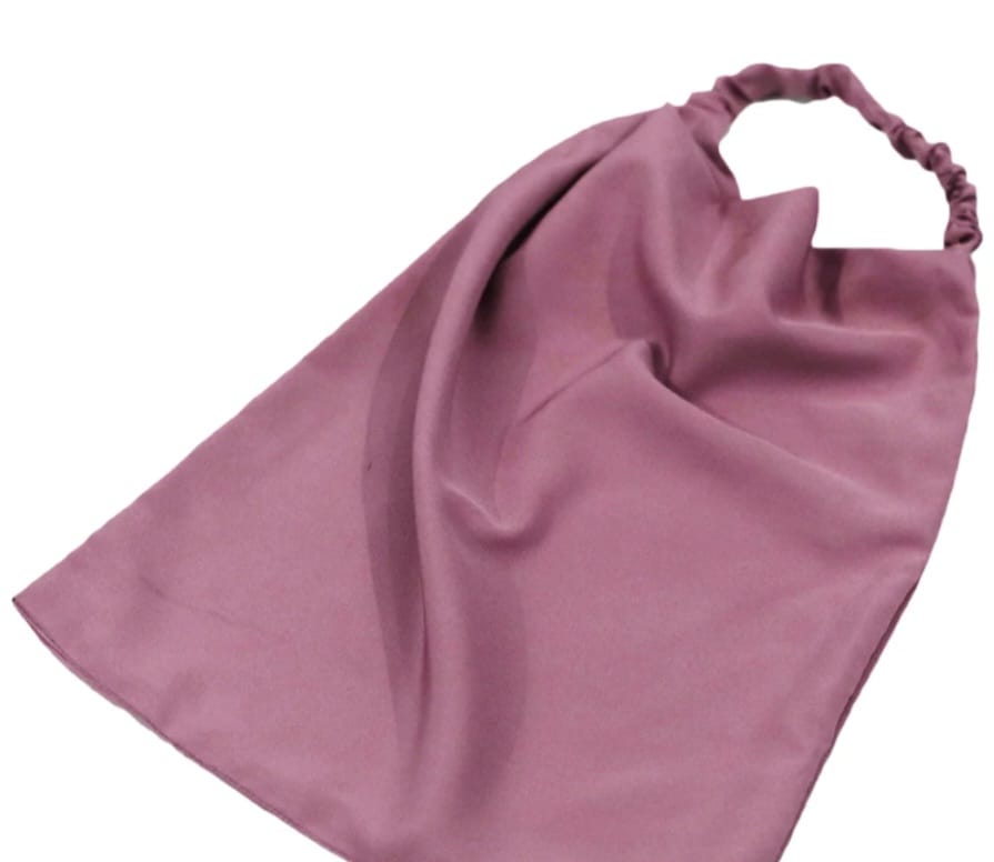 Half Elastic Niqab-Dusty Pink
