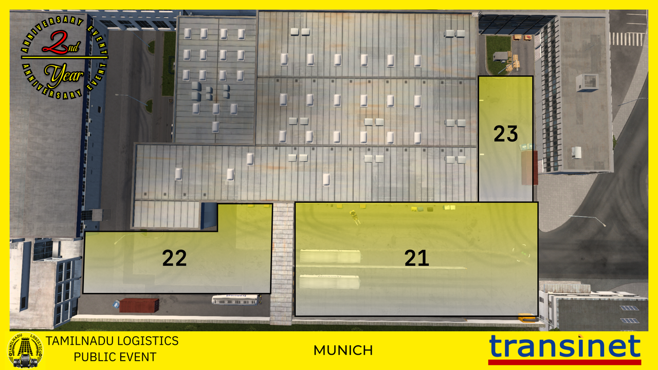 Route B - Munich -TRANSINET- {Slot 21 - POF} - {Slot 22 -Nova Era Trans}-{Slot 23 -Road Hustlers}