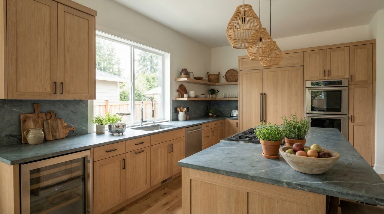 Contemporary Chef's Kitchen