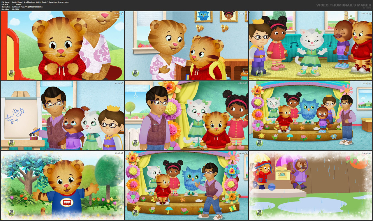Daniel Tiger's Neighborhood S05E01 Daniel's Substitute Teacher.mkv