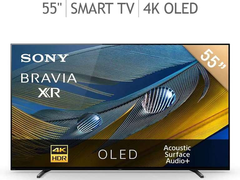 Costco Sony, Pantalla 55" OLED 4K Android TV XR55A80J / HDMI 2.1