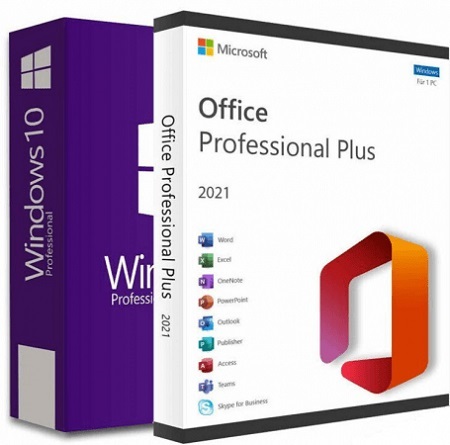 Windows 10 Pro 22H2 build 19045.2364 + Office 2021 Pro Plus Preactivated (x64)
