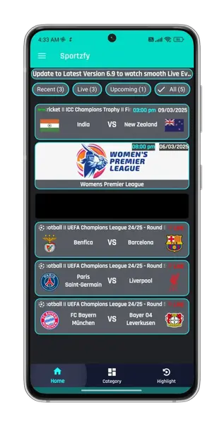 Sportzfy APK