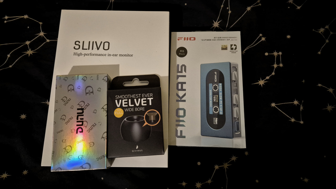 Sliivo Sl41 MK2, Divinus Velvet Wide Bore, Dunu S&S, FiiO KA15 Impressions