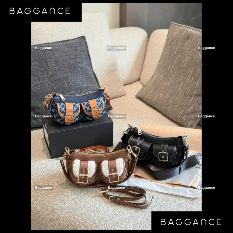 Coach Ashton Shoulder Bag 25.5cm Full Box EVCAFW-046