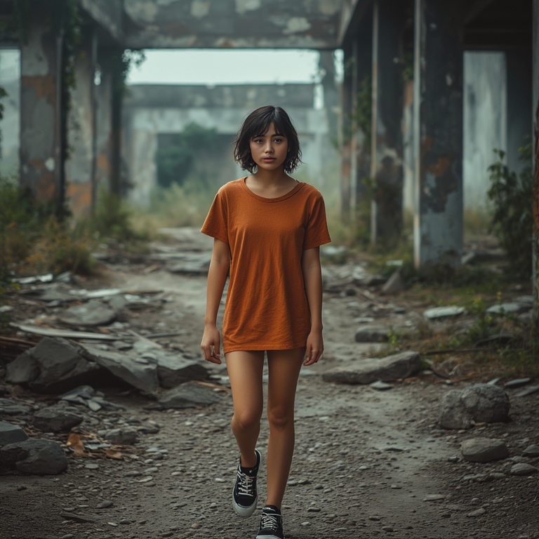 A teenage girl likely Caucasia (21)