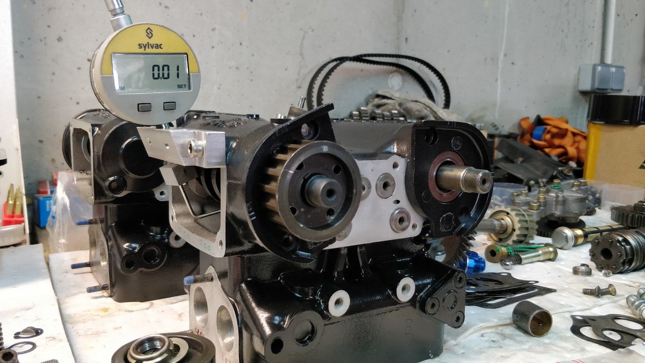 préparation pour mesure jeu soupapes et calage distri AAC (1)