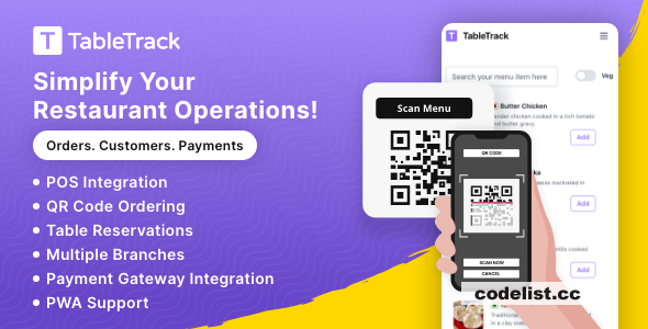 TableTrack v1.2.69 Nulled -