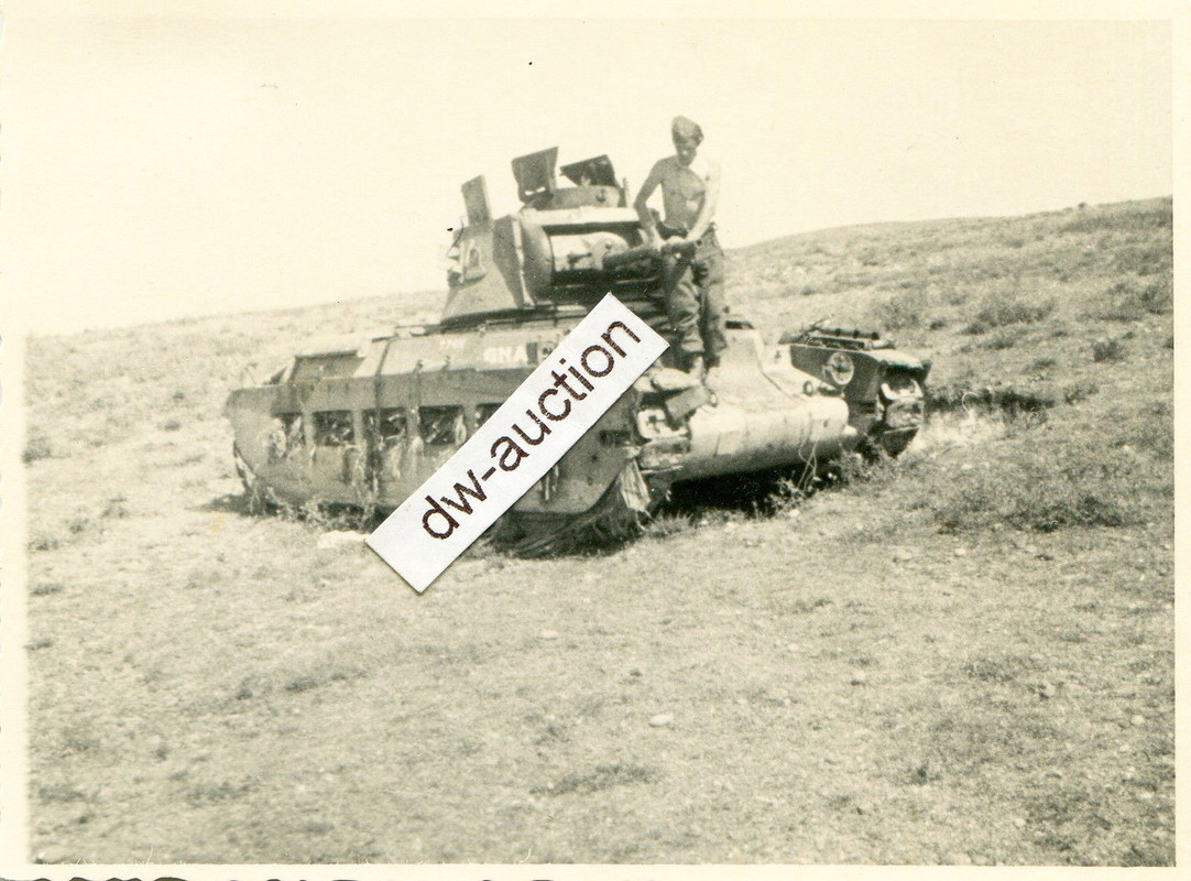 Kreta , Fallschirmjäger auf erbeutetem englische