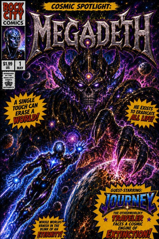 Cosmic Spotlight Megadeth
