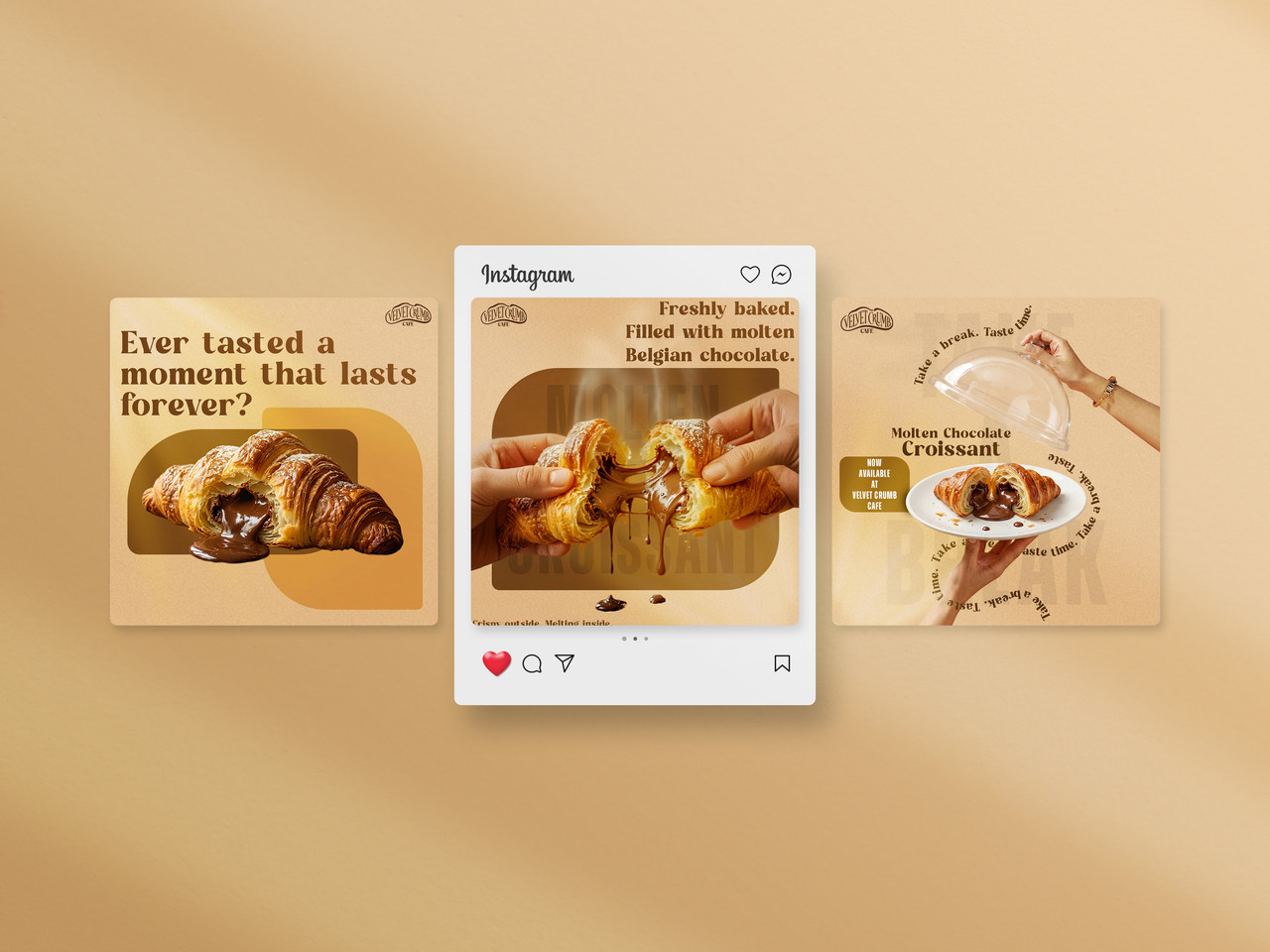 Velvet Crumb Cafe — Brand Identity