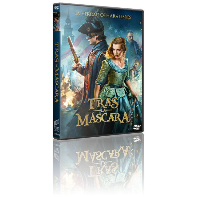 Portada - Tras la Máscara [DVD9 Full] [Pal] [Cast/Ing/Fra/Ale] [Sub:Varios] [Acción] [2015]