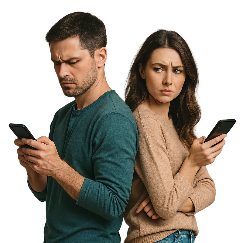Couple Turned Away