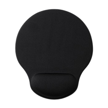 TAPETE RATO C/APOIO PULSOS PRETO