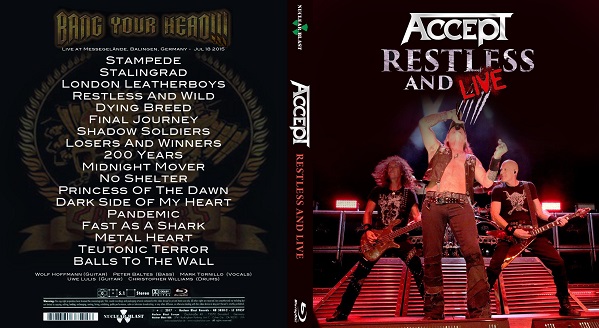 Accept - Restless And Live (2017)