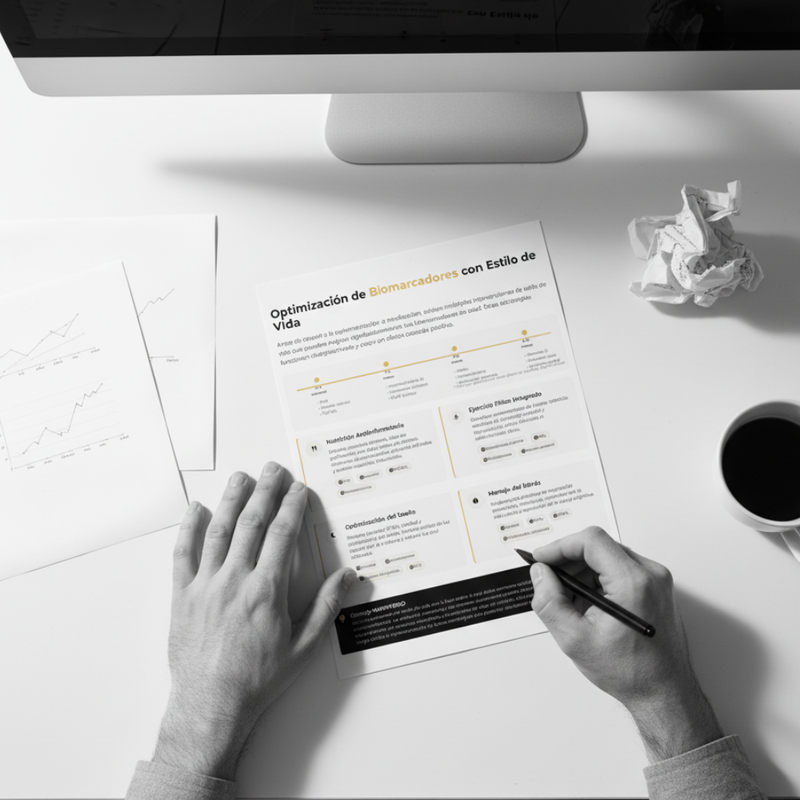 Maestría y ajuste fino con biomarcadores