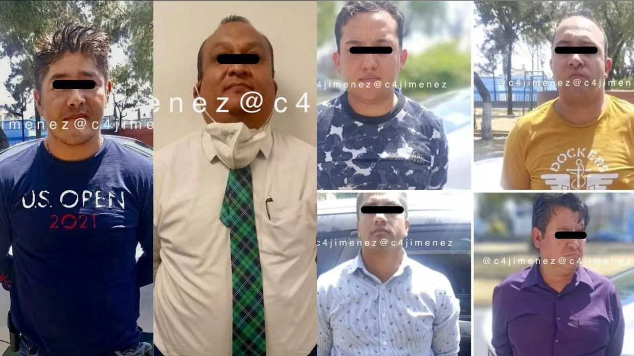 Detienen a elementos de la Fiscalía General de Justicia tras robar una camioneta