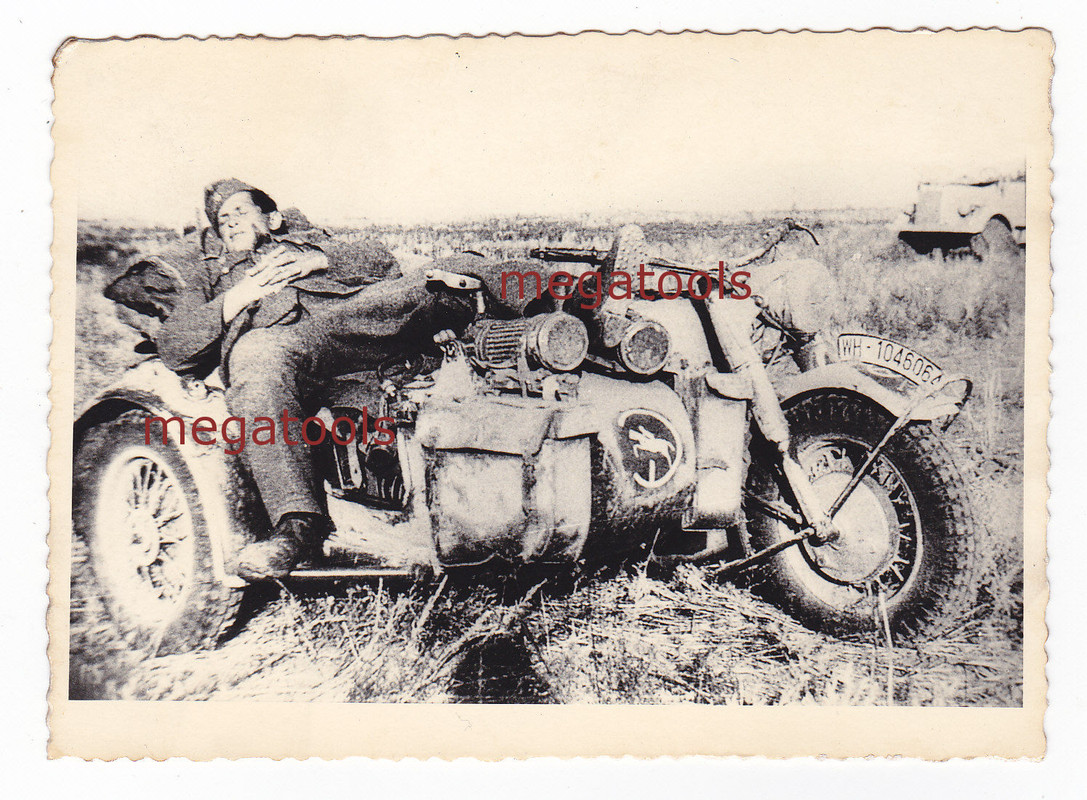 1942 24.Panzer-Division (1.Kavallerie) Krad Kennung Stalingrad Russland