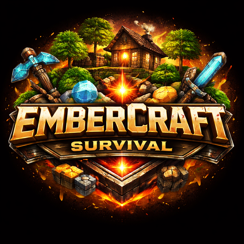 EmberCraft Survival logo
