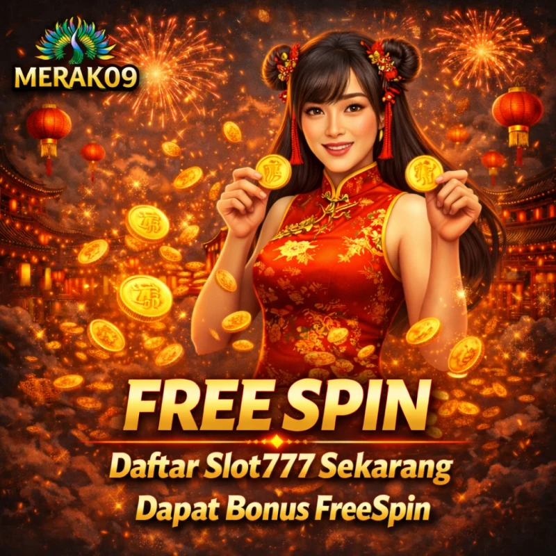 MERAK09 # Daftar Slot777 Sekarang Dapat Bonus Free Spin