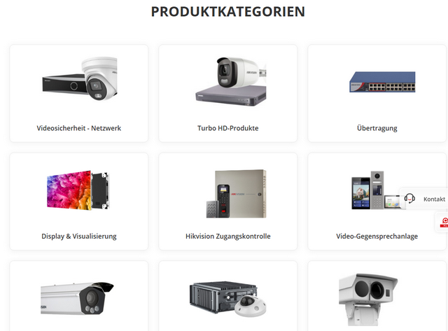 Hikvision Produkte