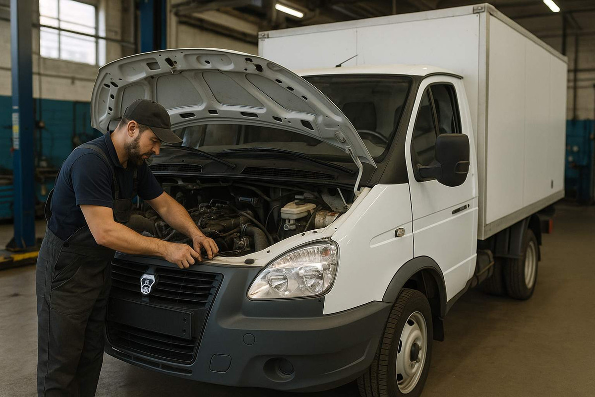 система охлаждения газель