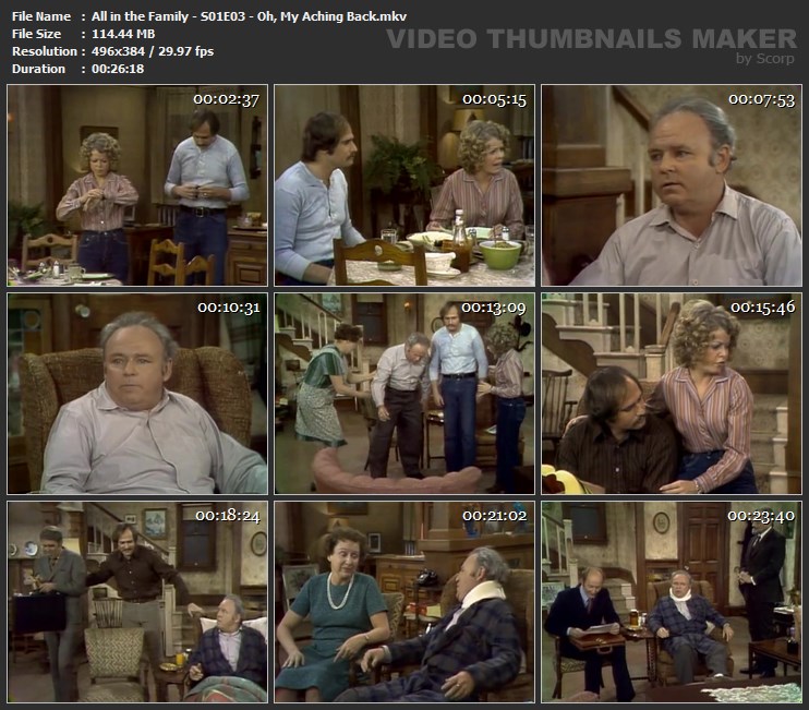 All in the Family - S01E03 - Oh, My Aching Back.mkv