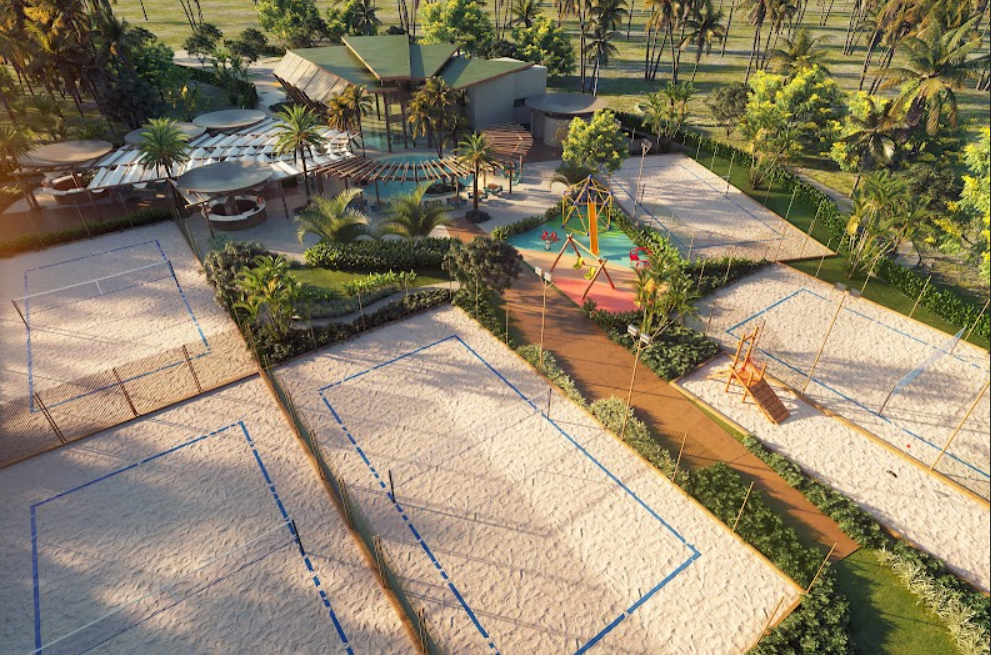 Complexo de Lazer e Arena Carneiros no Costa Azul