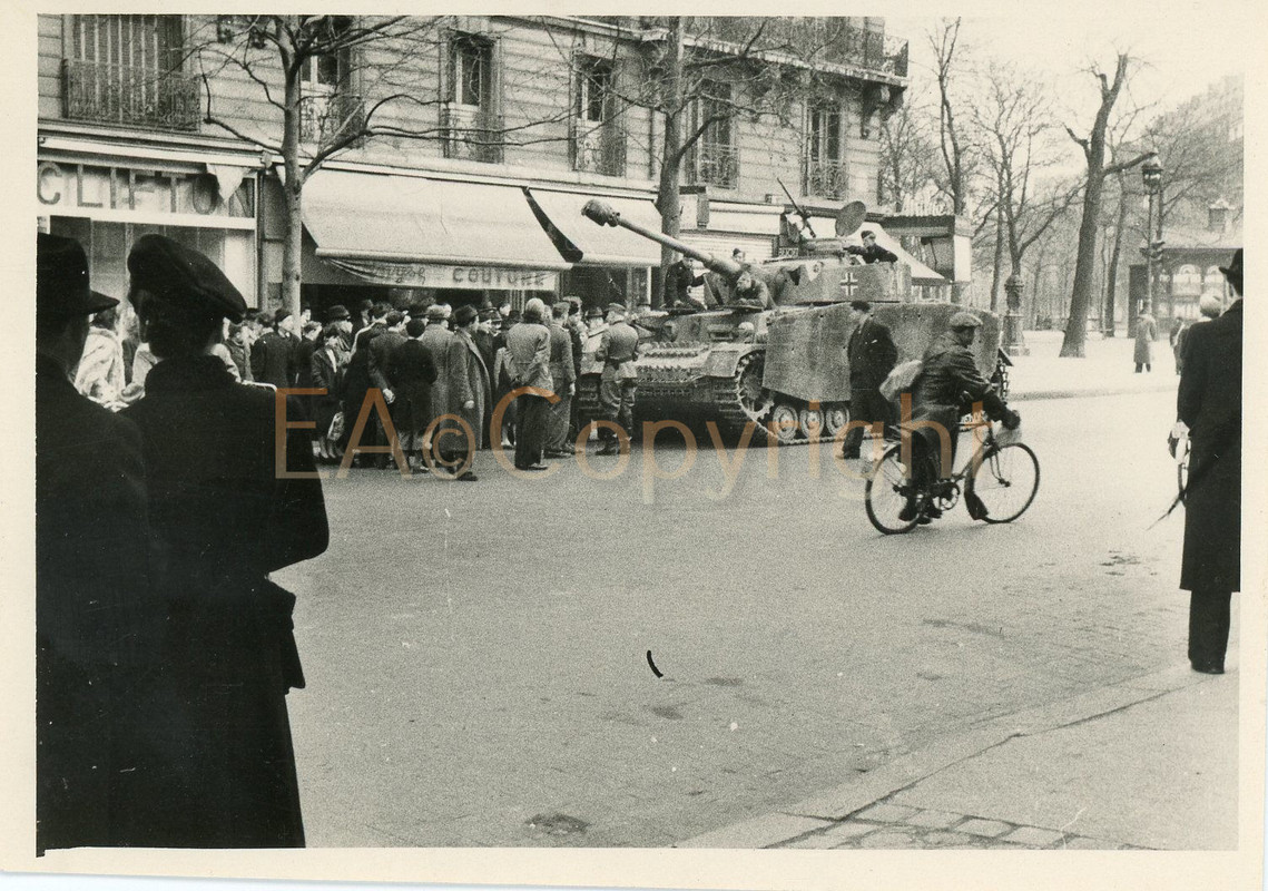 Panzer Langrohr Schürzen Tank Frankreich Foto