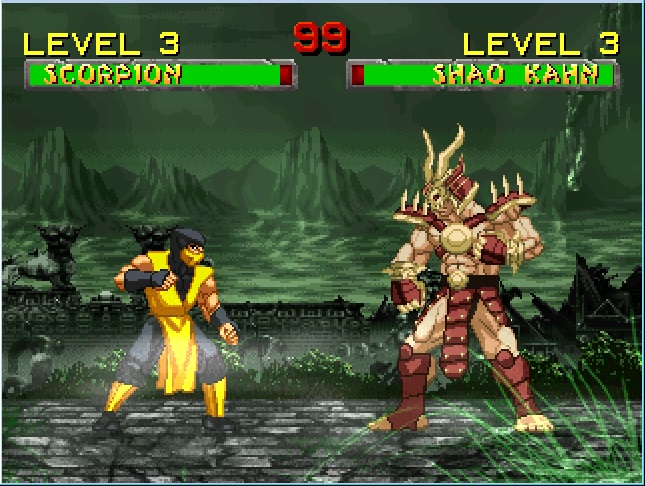 M A R V on X: Shao Kahn MK2 / Shao Kahn MK11