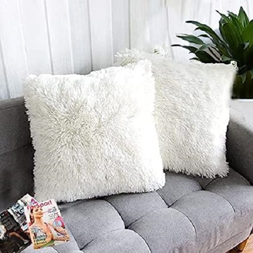 Cushion Cover Pillow Microfiber Soft Pillowcase Decorative Throw Pillow Sofa Set