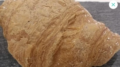 Cornetto vuoto mandorlato vegano