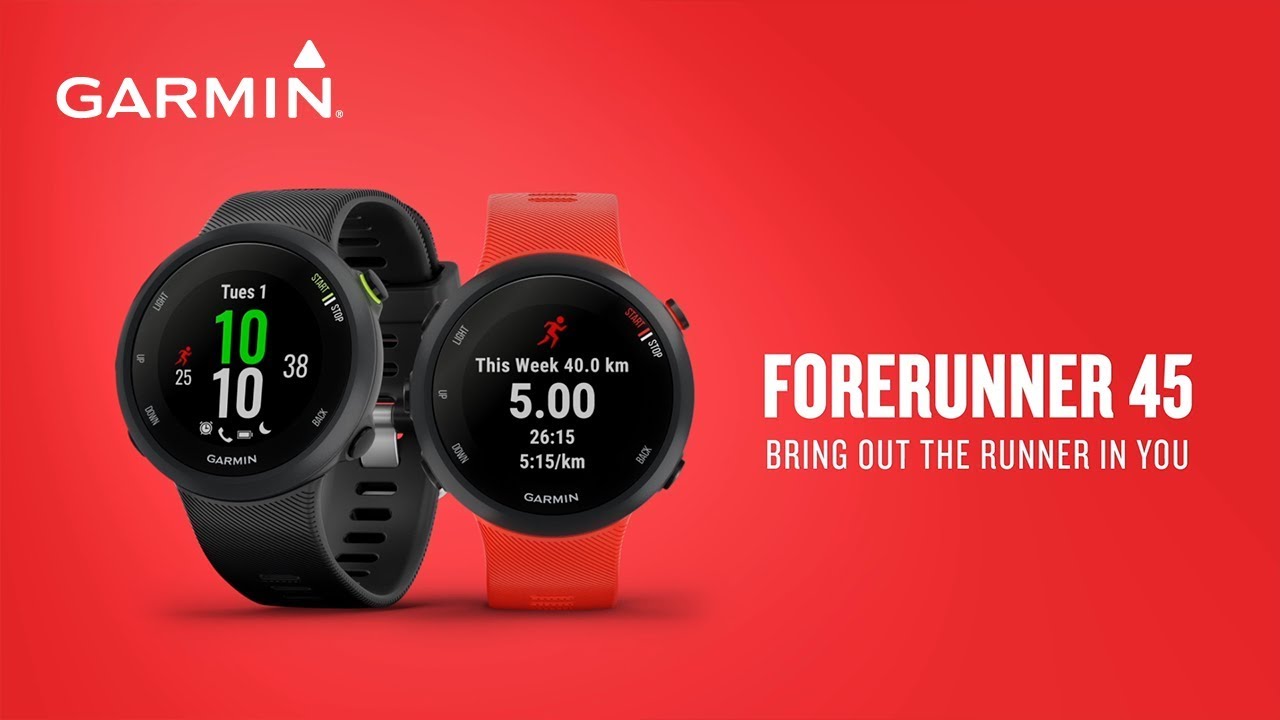 jual Garmin Forerunner FR 45 Black malang surabaya