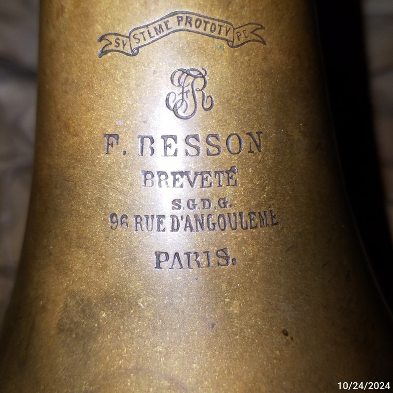 F. Besson Paris 1892 Flugelhorn sn 46643 (19)