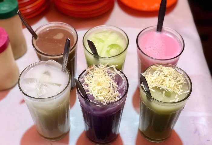 Satu varian menu di Susu Segar Mas Bejo