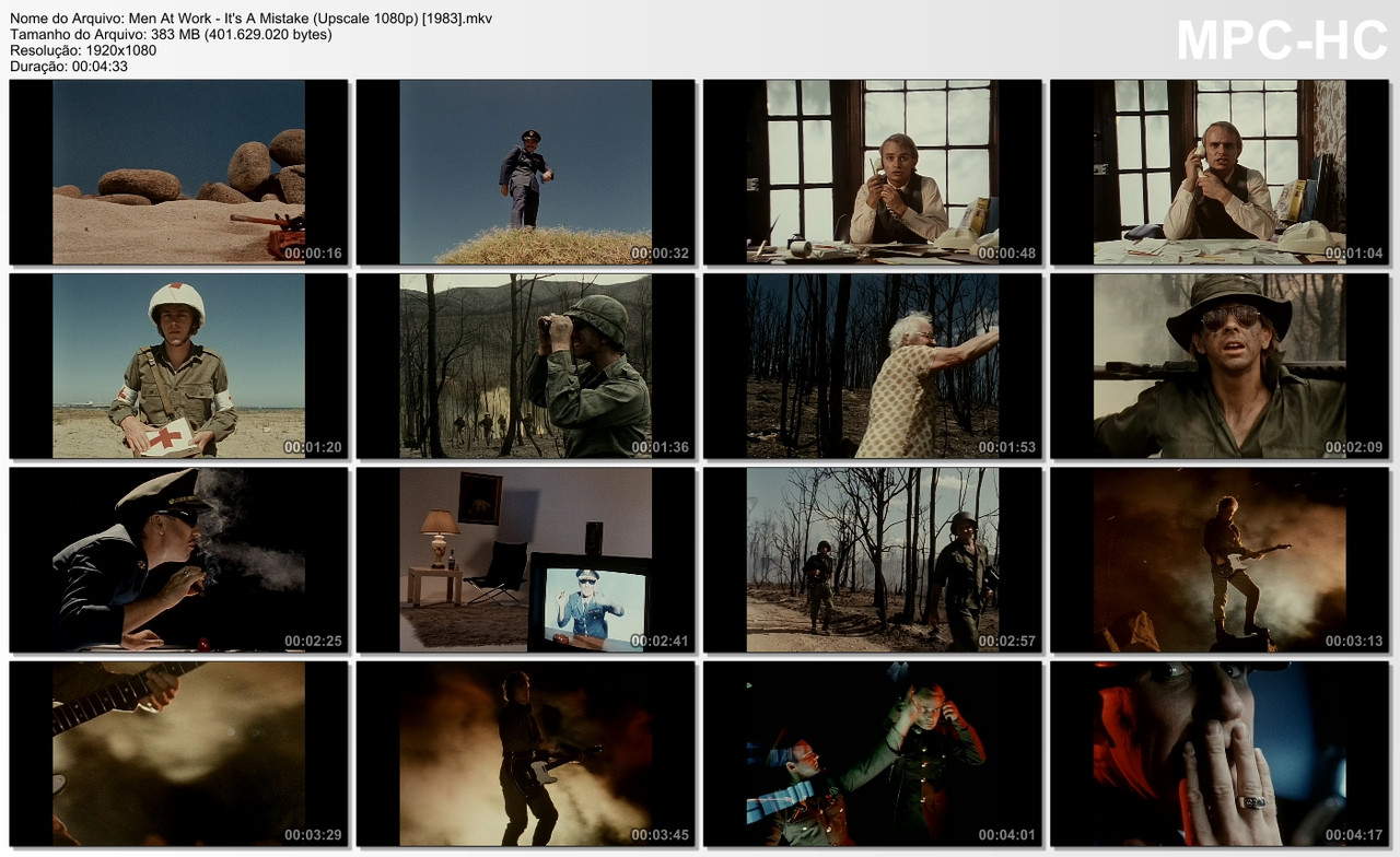 Men At Work - It's A Mistake (Upscale 1080p) [1983]