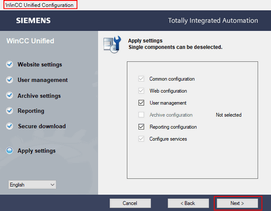 WinCC Unified Runtime on engineering computer certificates WinCC Unified Runtime on engineering computer certificates